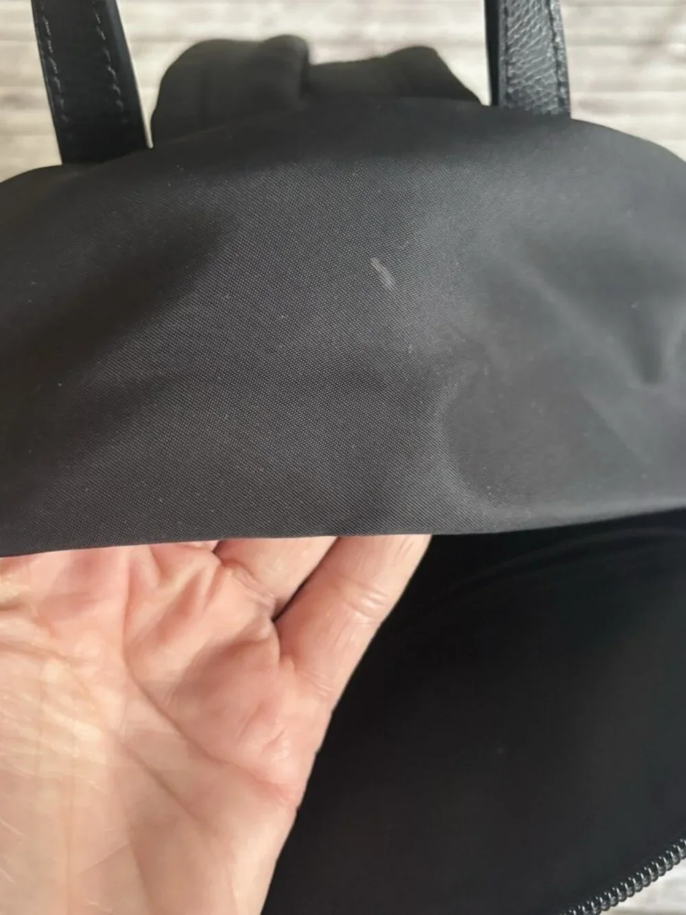 Kate Spade Black Nylon Taylor Gold Hardware Small Backpack